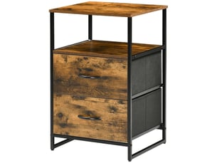 Chiffonnier     <strong></strong> <strong>45x40x70.5cm</strong> coloris marron largeur 40 cm hauteur 70.5 cm