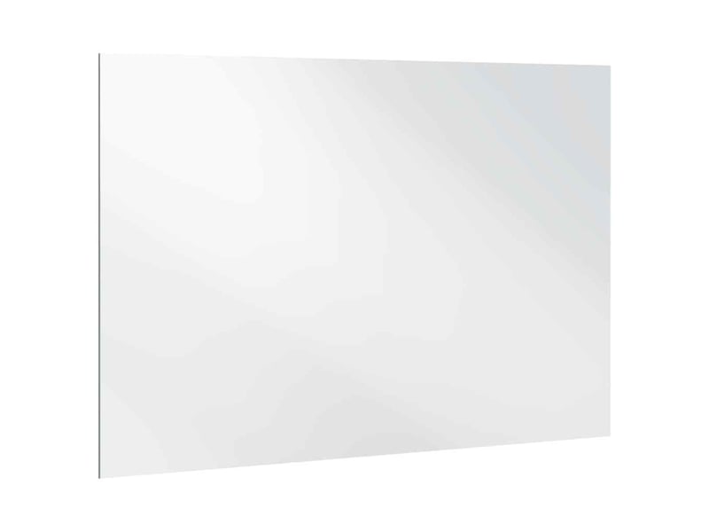  Miroir mural rectangulaire 70 x 50 cm verre trempé cf62870  - Conforama D