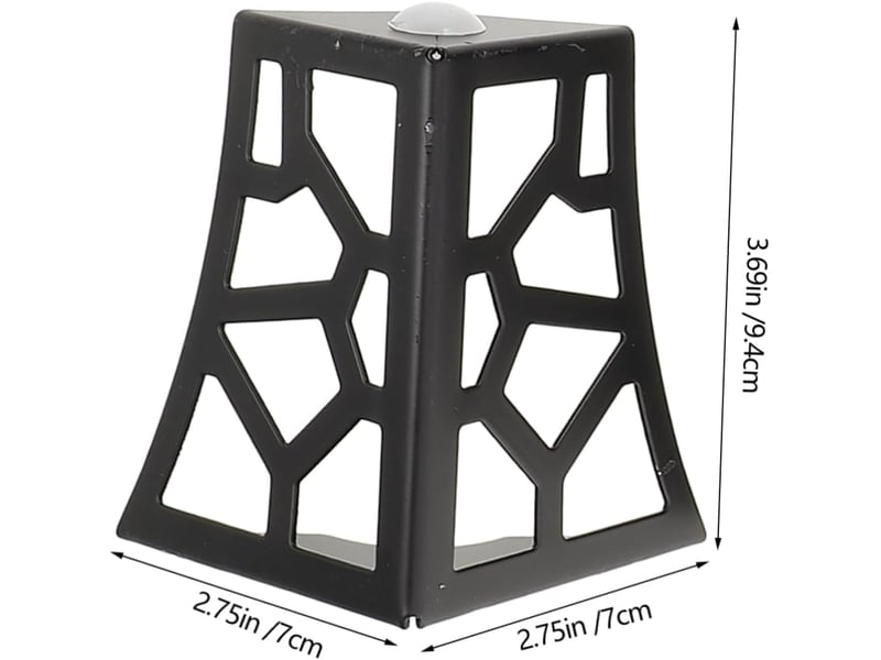  Lot de en décoratifs pour meubles réglables résistants pour tables armoire support stable matériau  - Conforama B