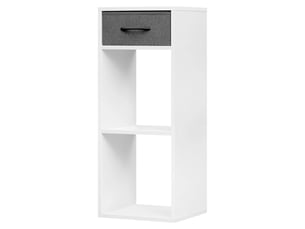 Bibliotheque coloris bicolore 3 étagère(s) <strong>FLORAGRACE</strong> <strong></strong> - 32.4 cm x 80 cm