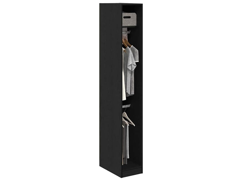 Armoire chambre, armoire de rangement bois ancien 30x50x200 cm bois d'ingénierie - Conforama C