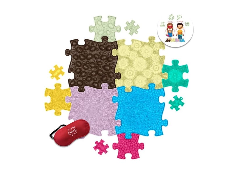  Jeu de mémoire tactile muffik - 12 pièces MFK-070 - Conforama A