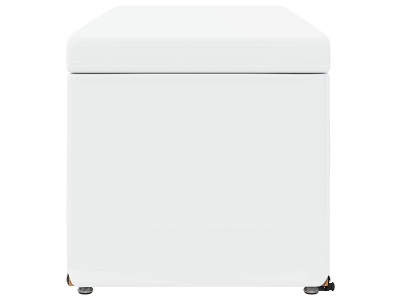Tabouret de salon blanc 101x41x40 cm - Conforama E