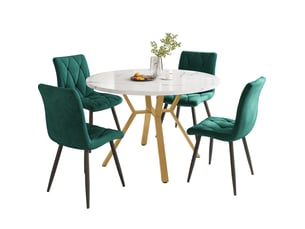 Ensemble table rond(e) VIVRYN