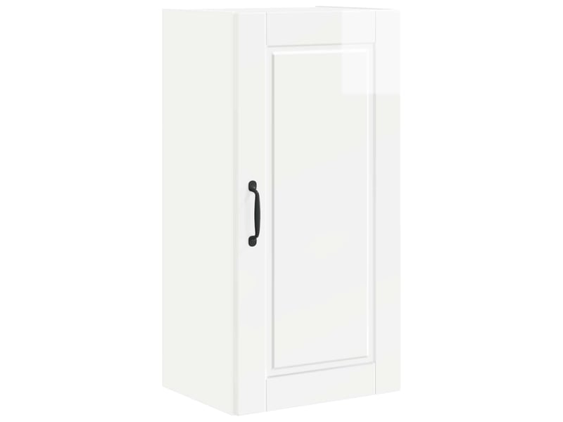  Meuble mural de cuisine, armoire de cuisine blanc brillant 40x31x80cm shl6186  - Conforama A