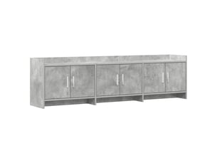 Meuble tv coloris gris 168 cm <strong></strong> <strong></strong>