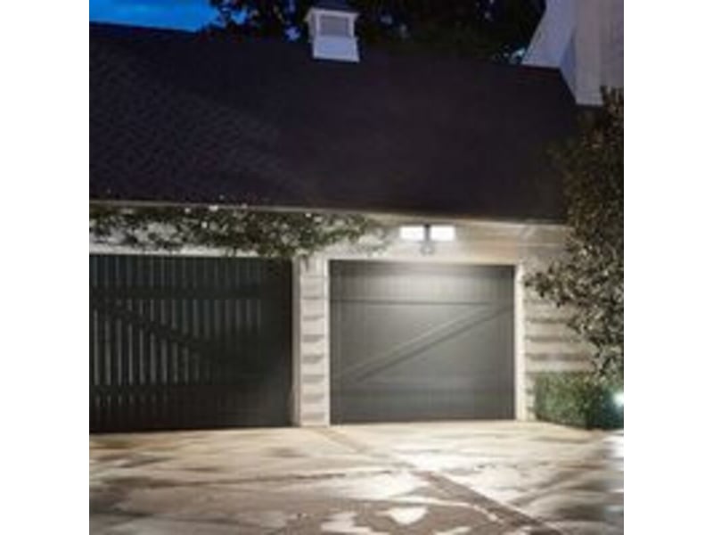  Projecteur led avec détecteur de mouvement réglable, étanche ip65, blanc lumière du jour, garage et entré  - Conforama B