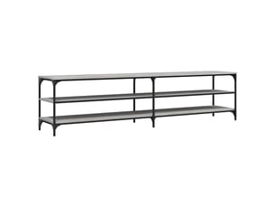 Meuble tv coloris gris 200 cm <strong></strong>  <strong></strong>
