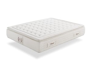 Matelas 180x200 cm MOONIA   Ressorts + mémoire de forme soutien Ferme épaisseur 30 cm