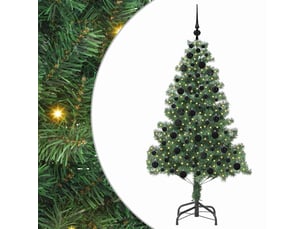 Sapin de noël, arbre de noël vert 180 cm pvc shl8757