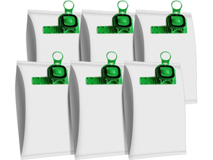 Lot de 6 sacs d'aspirateur vk140 haute efficacité pour aspirateur vorwerk vk150 fp140 kobold, 27,5 * 11,5 cm