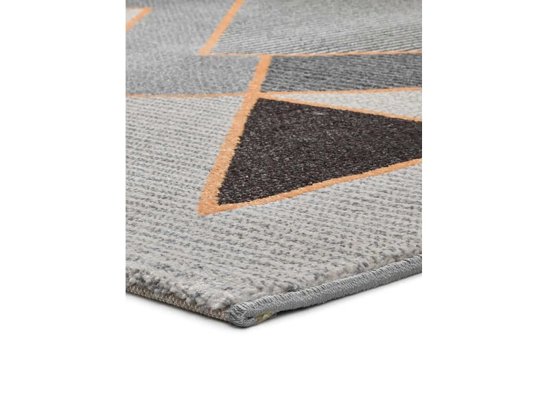  Tapis atticgo leo gris rectangulaire moderne - polypropylène et jute 12183 - Conforama E