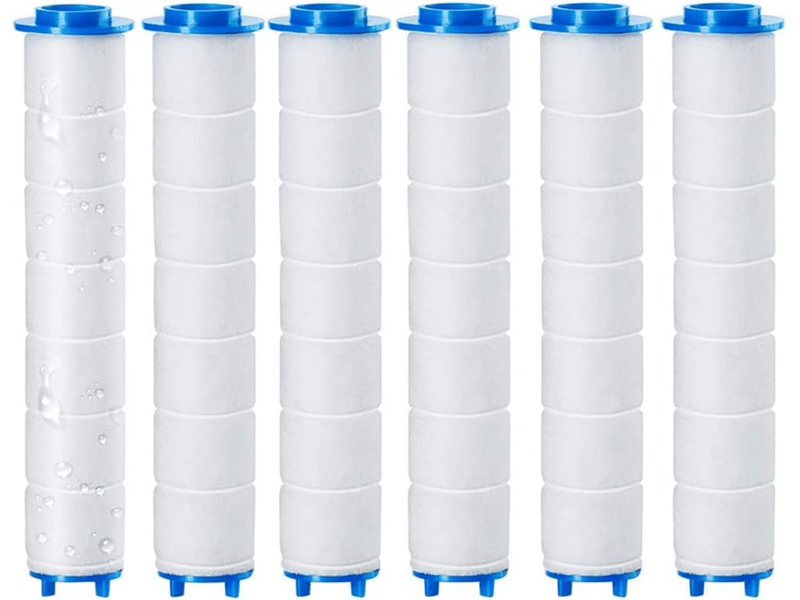  Pièces 9,5 x 2 cm douchtte filtre remplaçable, filtre douchette​pour pommeau de douche de amovible, l'osmose inverse, chlore et le fluorure et l  - Conforama A