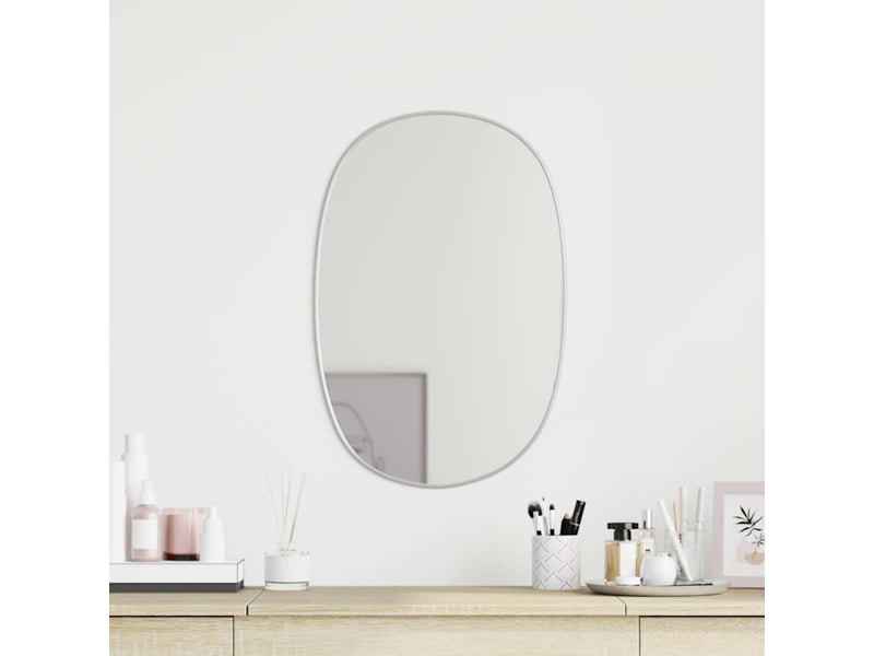  Miroir mural argenté 50x35 cm cf62806  - Conforama B