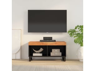 Meuble tv coloris marron 85 cm <strong></strong>  <strong></strong>