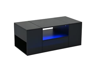 Table basse coloris noir <strong></strong> <strong></strong>