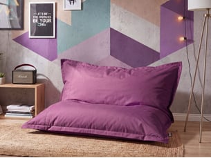 Pouf / repose pied   violet