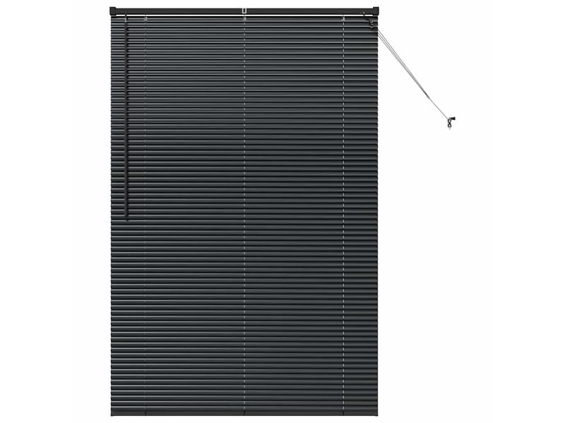  Store vénitien, store de fenêtre noir 175 x 115 cm 25 mm aluminium cf48118  - Conforama A