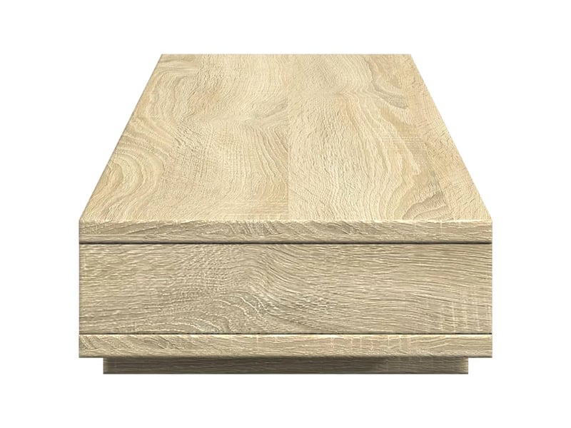  Support de moniteur table meuble bureau sonoma 100 x 27 x 15 cm bois d'ingénierie marron 02_0044978  - Conforama C