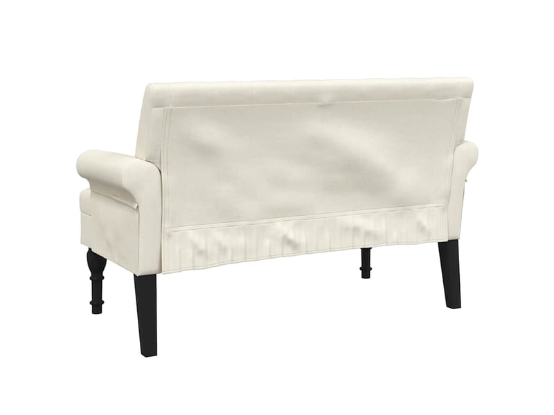  Canapé 2 places avec dossier 120x62x75,5 cm lin  - Conforama E
