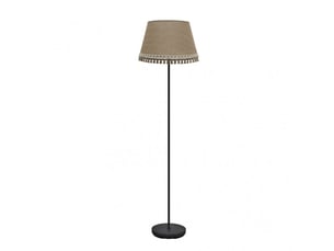 Lampadaire fabrilamp ada e27 coloris noirsable 163 x 40 x 40 cm