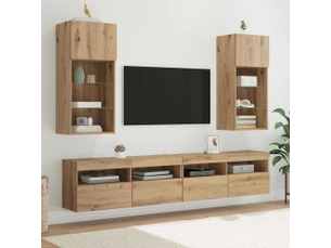 Meuble tv coloris bois clair <strong></strong> <strong></strong>