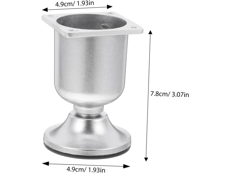  4pièces lot de pour meubles compatibles tables basses et canapés léger  - Conforama B