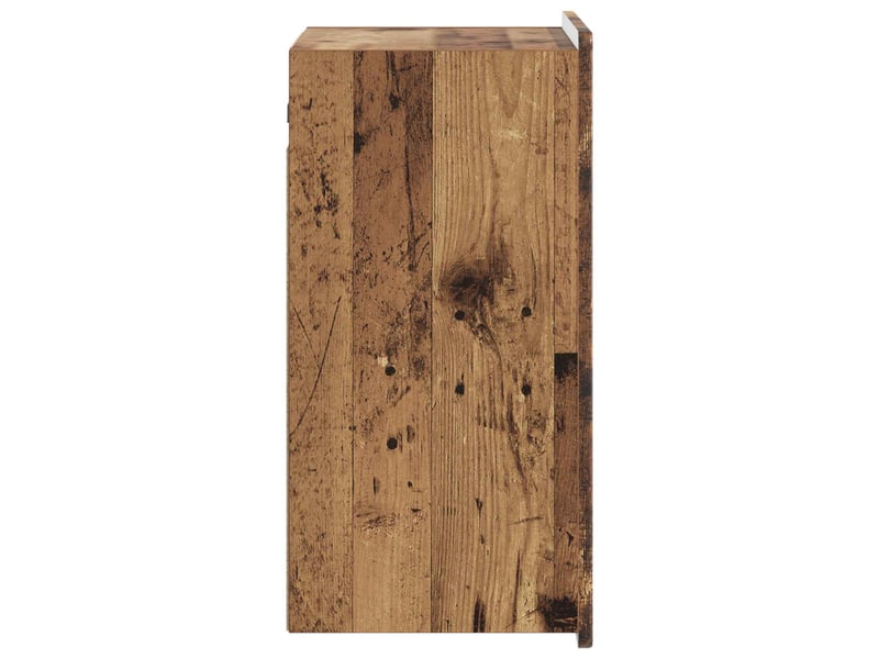  Armoire murale salon, meuble de rangement bois ancien 59 x 31 x 64 cm bois d'ingénierie  - Conforama E