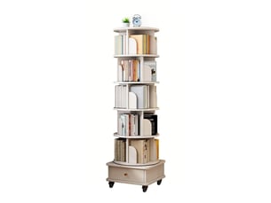 Bibliotheque coloris blanc 6 étagère(s) <strong></strong> <strong></strong> - 46 cm x 173 cm