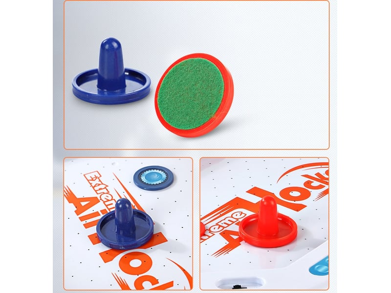  Air hockey  jeu avec soufflerie intégrée 52x33x8.5cm  - Conforama D