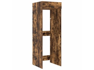Armoire pour machine à laver chêne fumé 67,5x68x200 cm