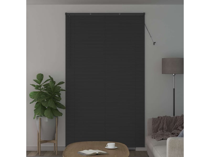  Store vénitien, store de fenêtre gris argenté 213 x 140 cm 25 mm pvc cf47854  - Conforama C