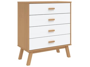 Commode 1 tiroir(s) <strong></strong> <strong></strong> coloris blanc largeur 0 cm