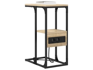 Table de chevet - cabinet de chevet - table de nuit chêne sonoma 41,5 x 26 x 60,5 cm