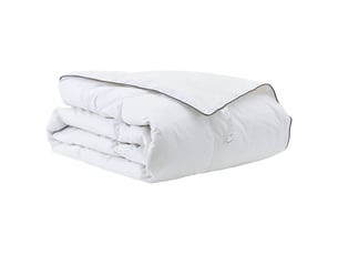 Duvet d'hiver - couette 140 x 220 cm hiver - couette plume blanc respirant