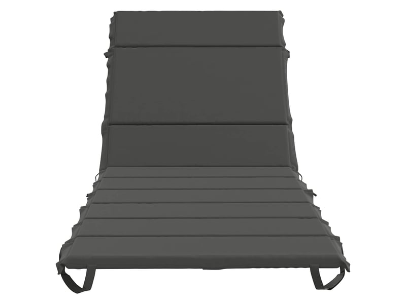  Coussin de transat, coussin pour bain de soleil gemert 100 % polyester anthracite cf56103  - Conforama D