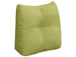 Coussin de dos, coussin de dossier vert clair 45 x 24 x 50 cm tissu cf55058