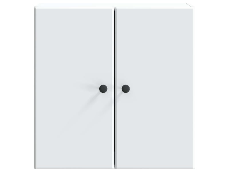  Armoire murale salon, meuble de rangement blanc 59 x 31 x 60 cm bois d'ingénierie shl8786  - Conforama D