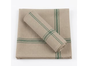 Lot de 2 torchons de cuisine pur lin normandie