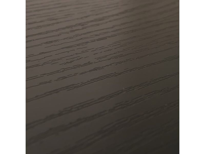  Ensemble de salon hwc-o39, meuble tv, commode, table basse, étagères et tiroirs, mélaminé mdf - aspect bois noir  - Conforama D