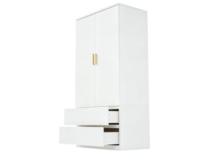 Armoire <strong>MODERNLUXE</strong> <strong></strong> coloris blanc largeur 50 cm