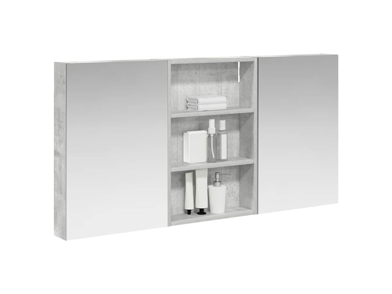  Ensemble de meubles de salle de bain 3 pcs 120x10.5x60.5 cm shl9422  - Conforama C