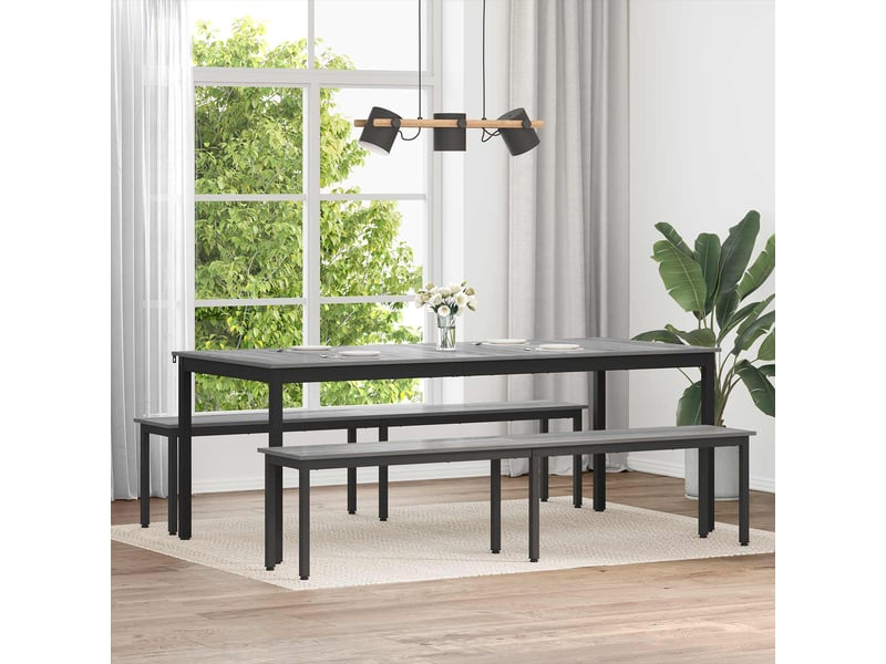  Banc d'entrée, banc d'intérieur gris sonoma 200x35x45 cm bois d'ingénierie  - Conforama B