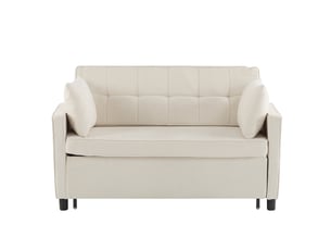 Canapé droit compressé convertible <strong>LEYTN</strong> <strong></strong> 2 places Tissu multicolore