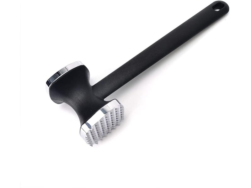 2pcs attendrisseur de viande en acier inoxydable, marteau à viande double face pour steak, poulet, porc, lave-vaisselle QWE000618 - Conforama A