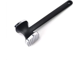 2pcs attendrisseur de viande en acier inoxydable, marteau à viande double face pour steak, poulet, porc, lave-vaisselle