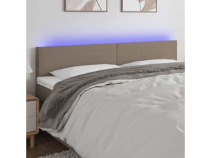 Tete de lit  largeur 78 cm   taupe