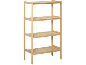 Bibliotheque coloris naturel 4 étagère(s) <strong>DESVIAE</strong> <strong></strong> - 62 cm x 112 cm
