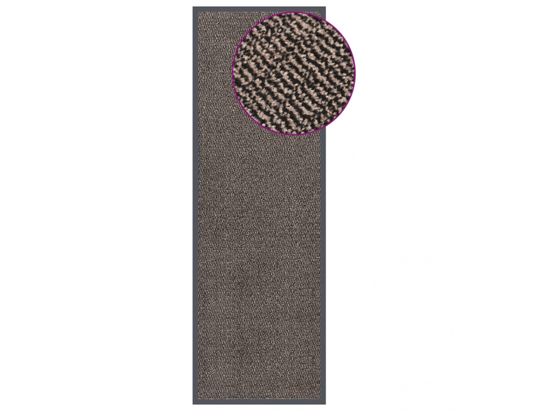  Paillasson à nœuds marron foncé 60x180 cm - comfortxl 326939 - Conforama B