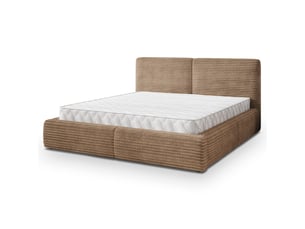 Lit coffre 180x200 cm MASSENO coloris beige